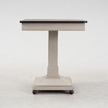 A painted table, early 20th Century.