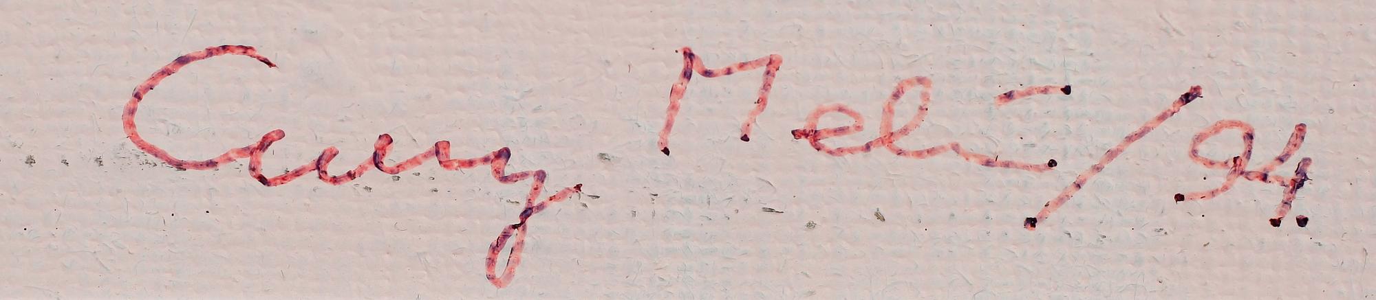 CURRY MELIN, olja på duk, sign och dat 94.