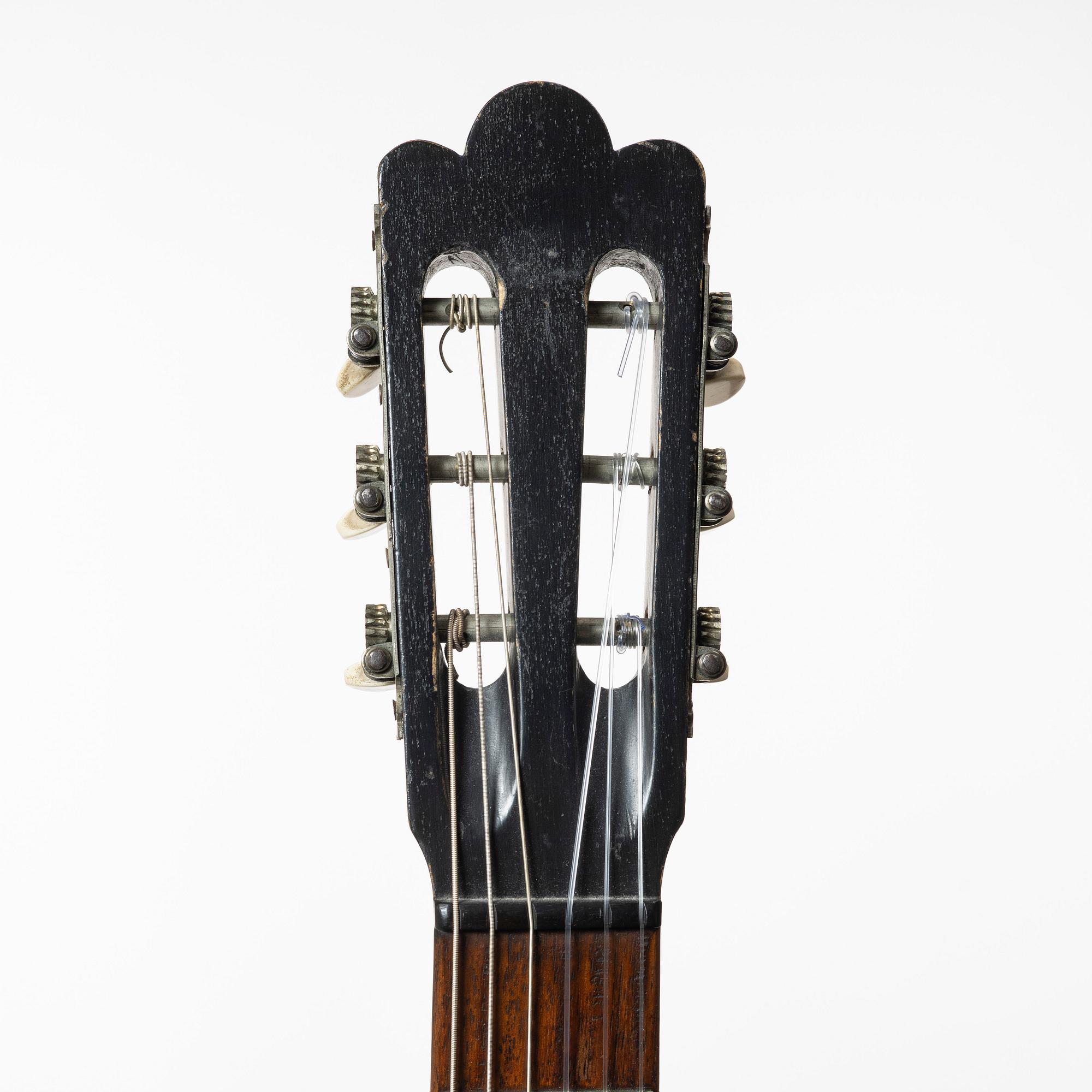 Richard Jacob, akustisk gitarr, 1913, Tyskland.