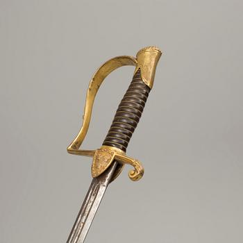 SABEL, m/1889, för officer vid artilleriet.