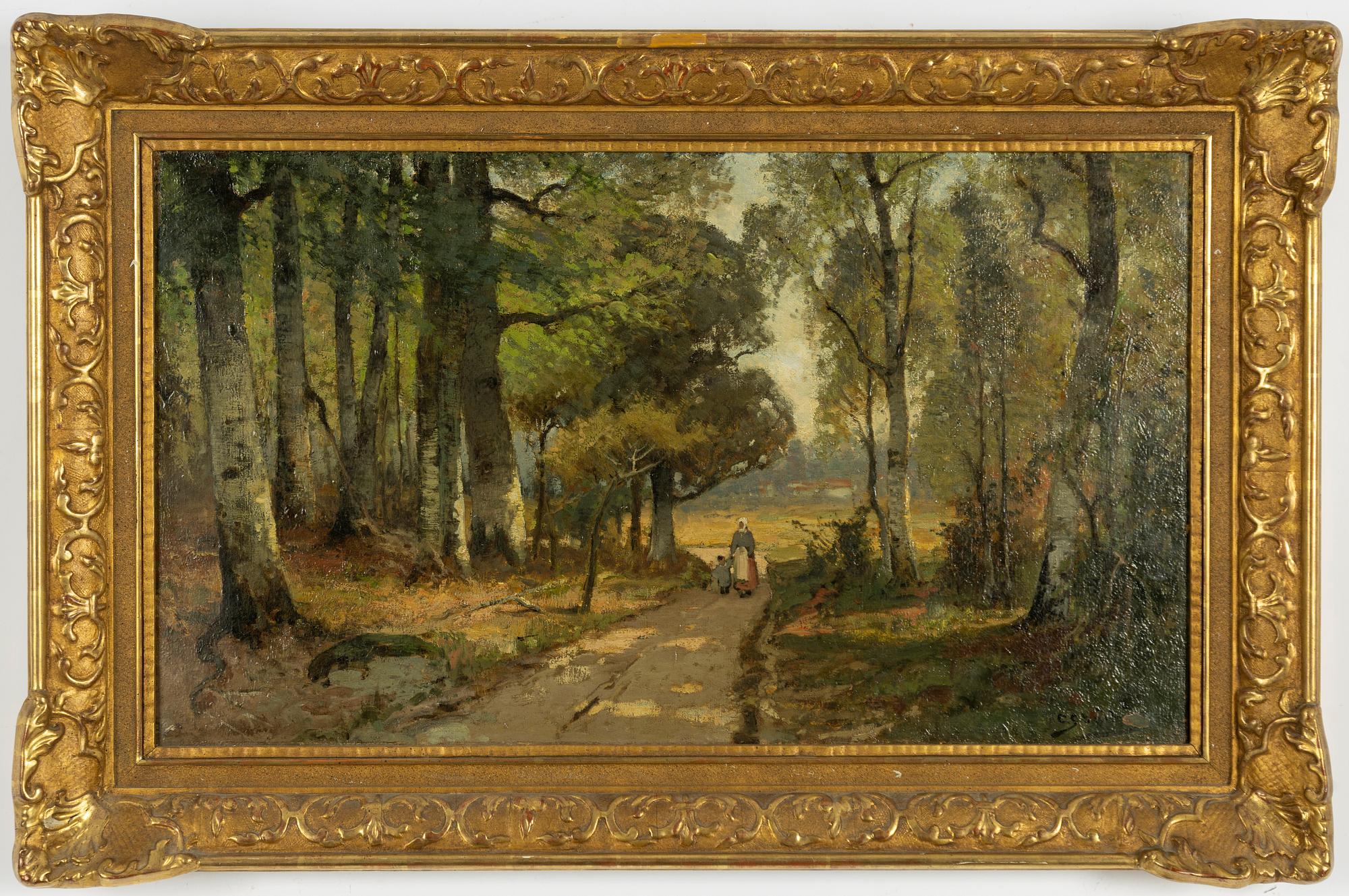 Carl Skånberg, Skogspromenad.