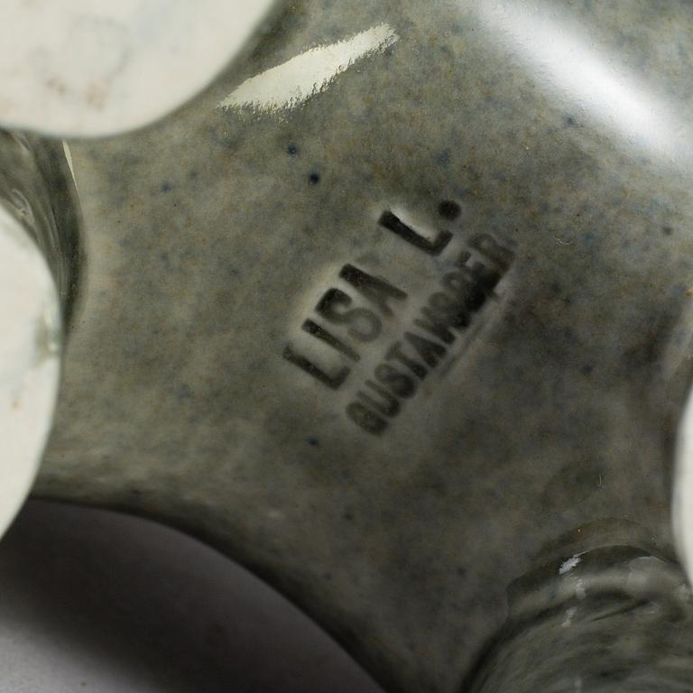 A stoneware figurine by Lisa Larson for Gustavsberg 1966-70.