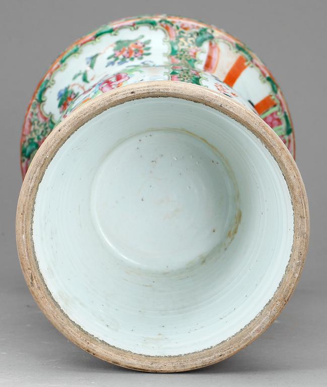 VAS, porslin, Kanton, Kina, 1800-tal.