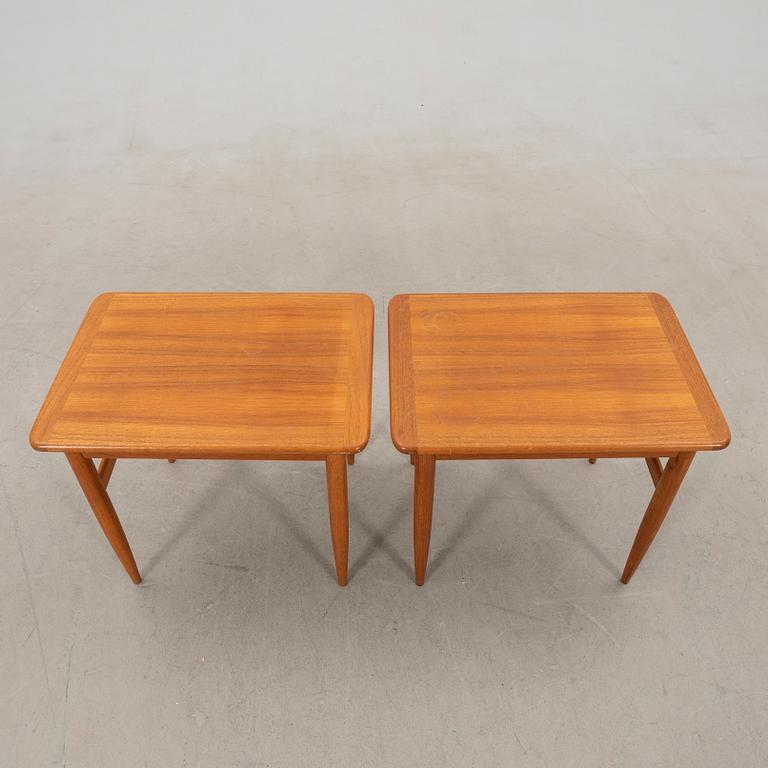 Side tables a pair, HMB furniture 1960s.