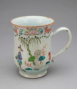 MUGG, porslin, Kina, Qianlong, 1700-tal.