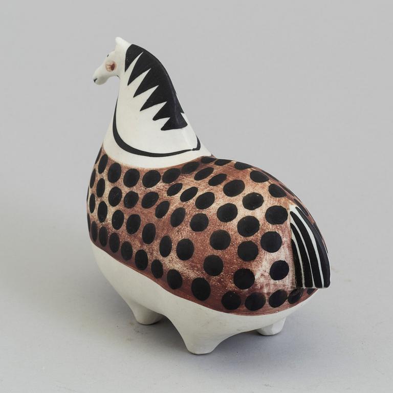 STIG LINDBERG, figurin, stengods, Gustavsberg studio, 1952-72.