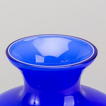 A MURANO GLASS VASE.