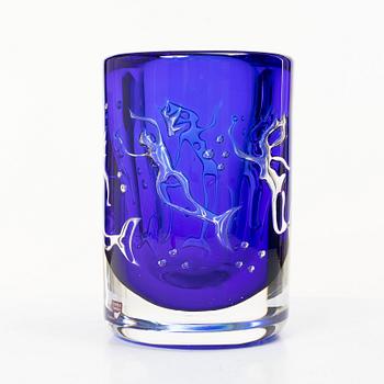 Olle Alberius, a vase, Orrefors.