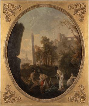 Elias Martin, The pharao's daughter finds Moses.