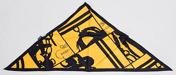 HERMÈS Maxi Twilly and Triangle Scarf.