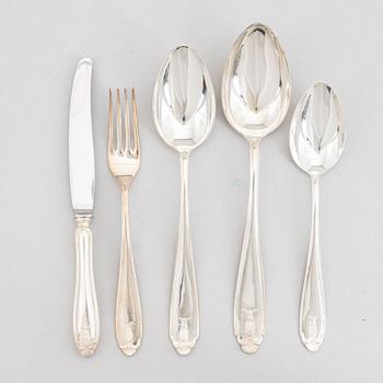 Jacob Ängman, a model "Vasa" cutlery, GAB, Stockholm (19 pcs).