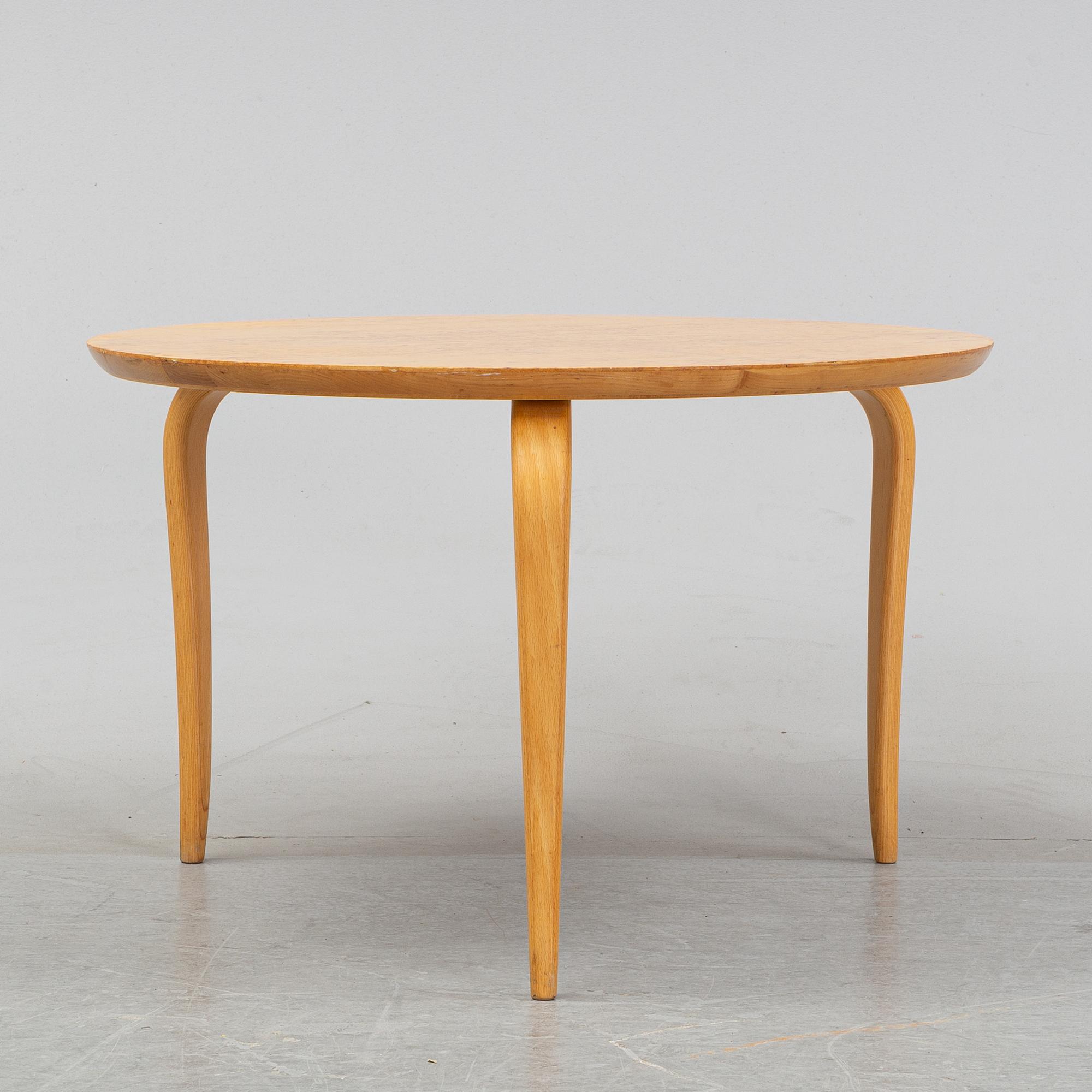 Bruno Mathsson, an 'Annika' coffee table for Dux.