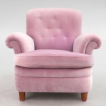 Josef Frank, fåtölj, modell 336, Firma Svenskt Tenn.