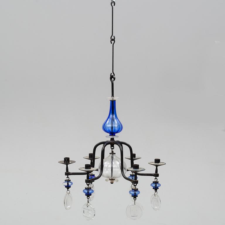 ERIK HÖGLUND, ljuskrona, 1900-talets andra hälft.