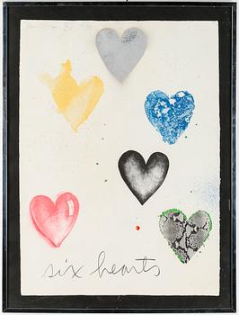 Jim Dine · JIM DINE, offset litografi, signerad, numrerad 37/79, daterad 1970.