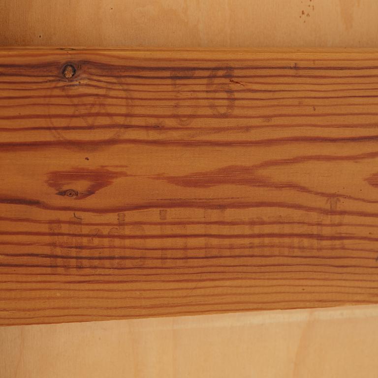 An Arne Wahl Iversen teak desk, Vinde Møbelfabrik, Denmark.