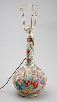 BORDSLAMPA, porslin, Kina, Kanton, 1800-tal.