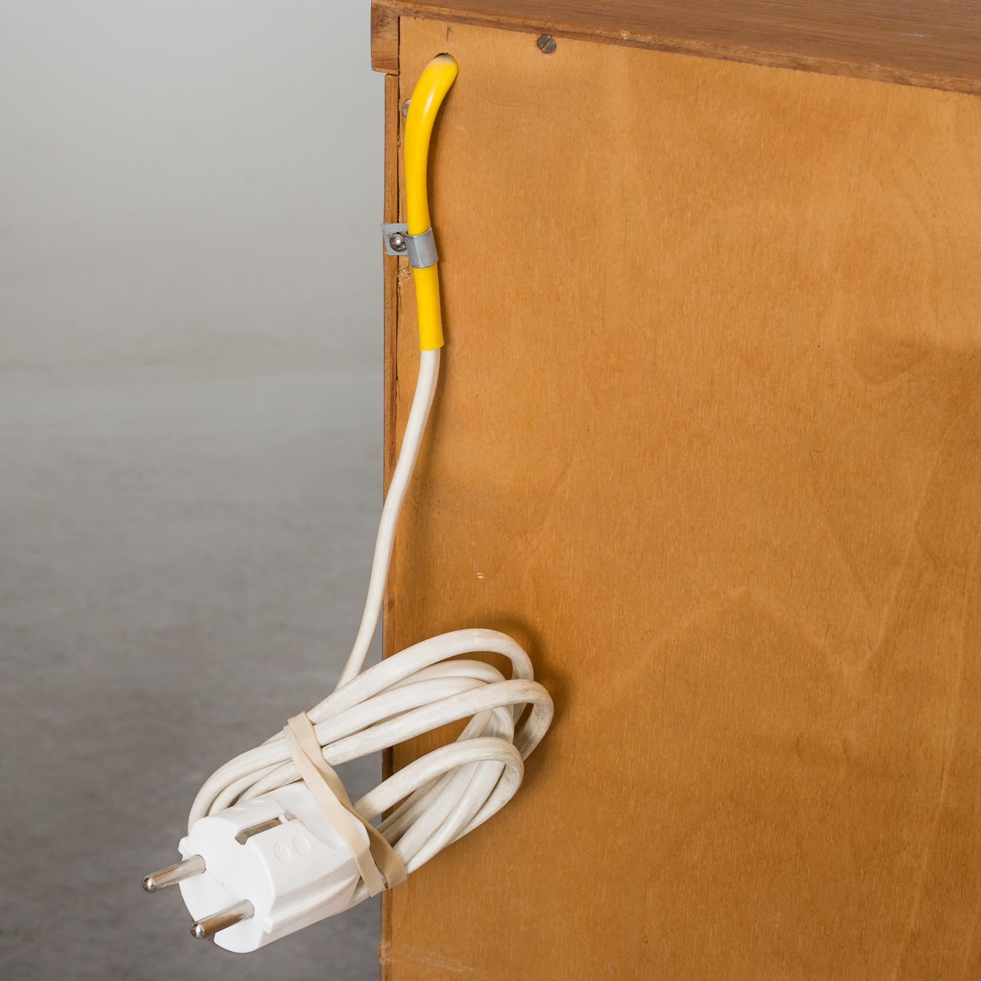A mid 20th century "Prydno" shelving system by Bröderna Gustafsson Möbelfabrik, Virserum.