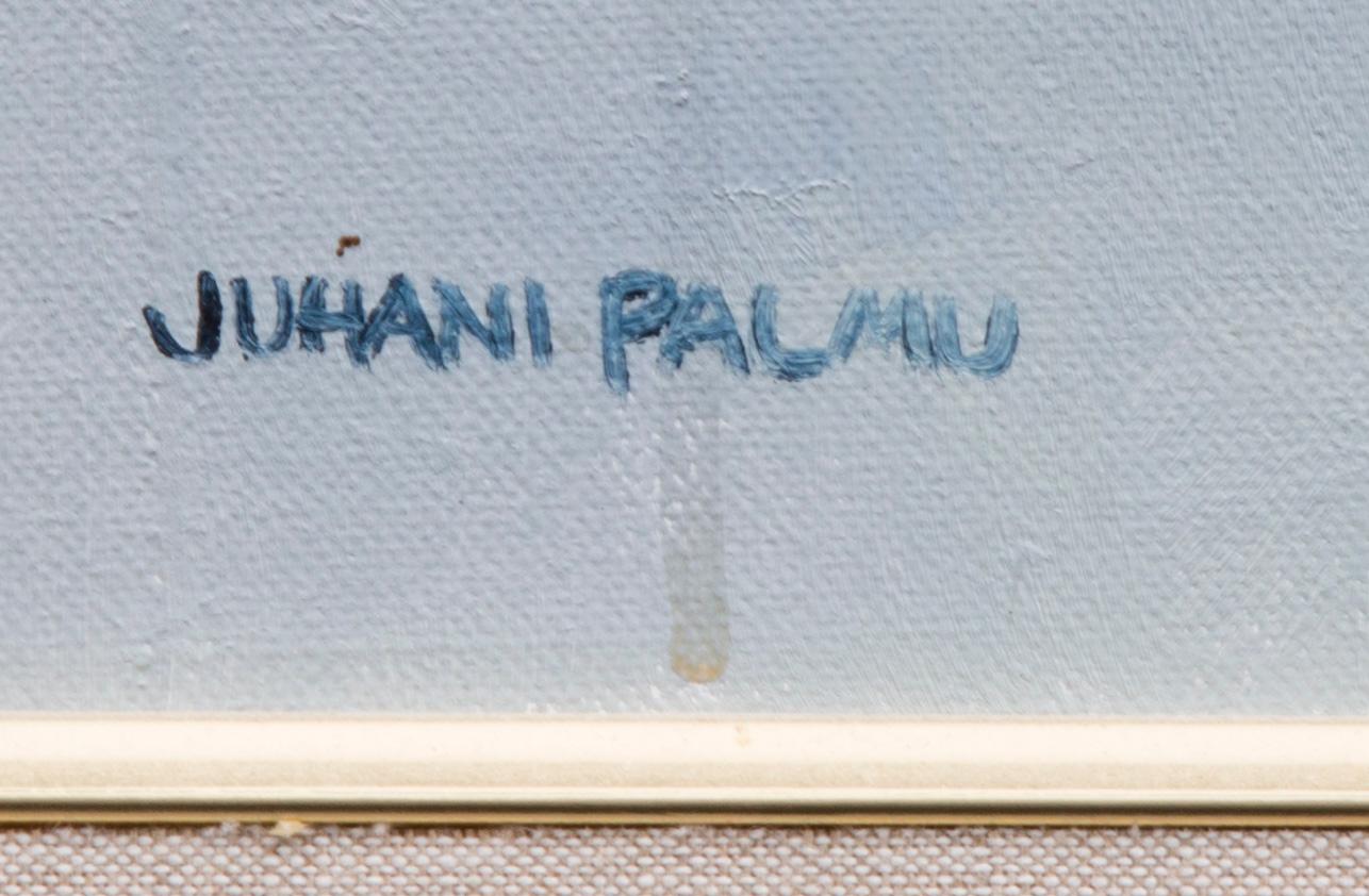 JUHANI PALMU, olja på duk, signerad.
