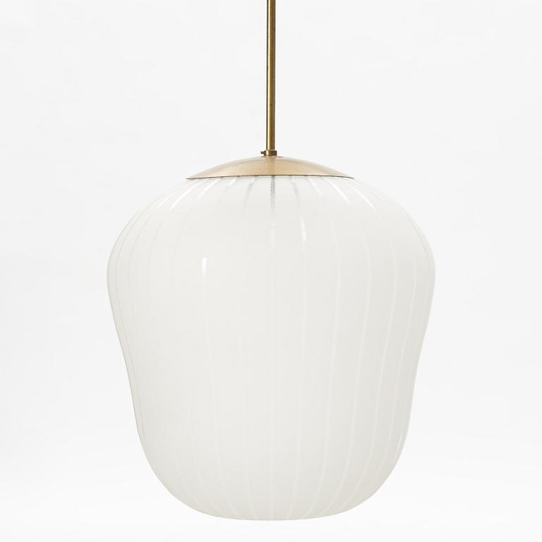 Harald Notini, a pair of ceiling lamps model "11335B", Arvid Böhlmarks Lampfabrik, 1940s.