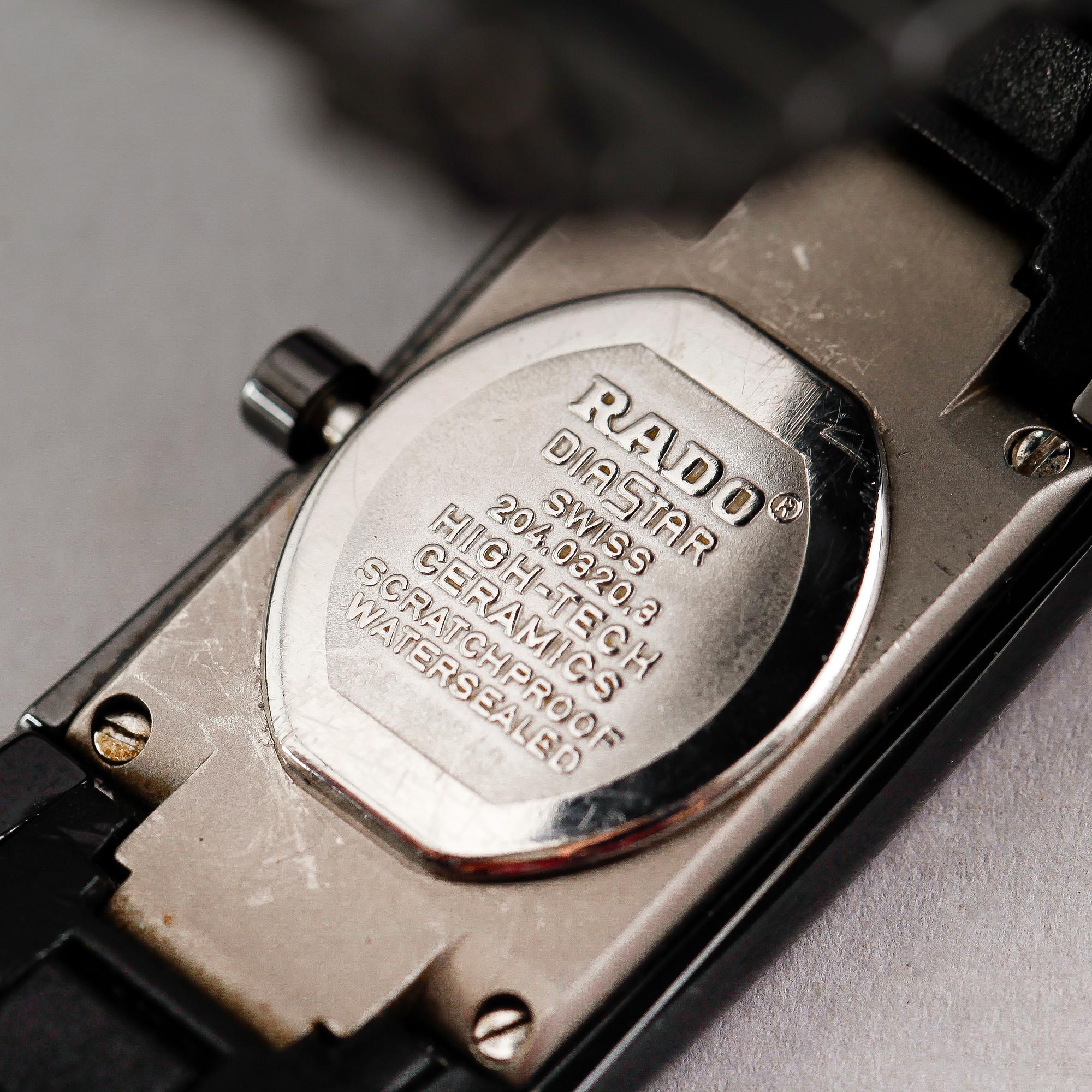 DAMARMBANDSUR, Rado Diastar, High-Tech Ceramics, qvartz.