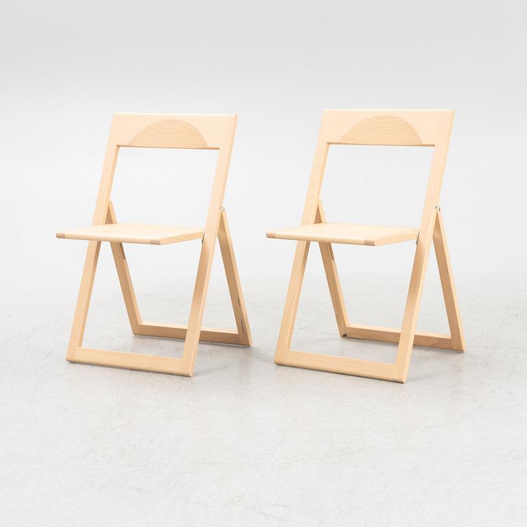 Marc Berthier, stolar, 6 st, "Aviva Folding Chair", Magis, Italien.