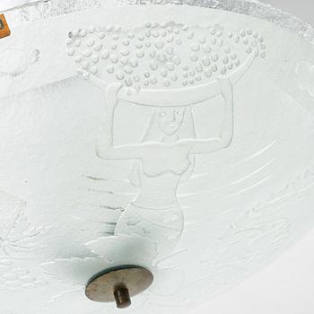 Bo Notini, taklampa, Glössner & Co, 1940-tal.