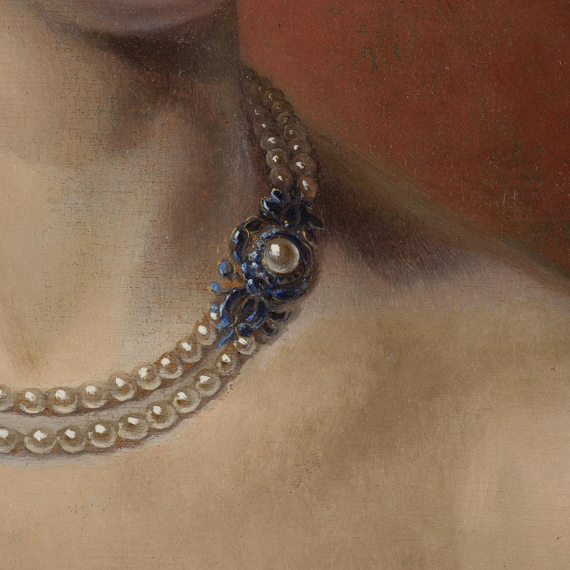 Carl Peter Mazér, Portrait probably depicting "Katarina Zakharovna" (1795-1849).