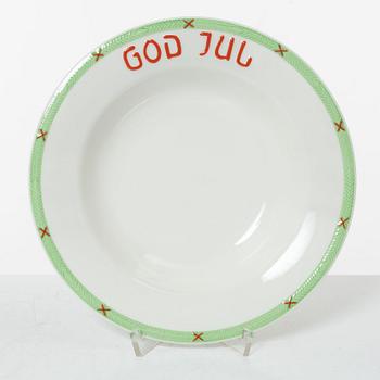 Julservis, 28 delar, porslin, "God jul", Rörstrand.