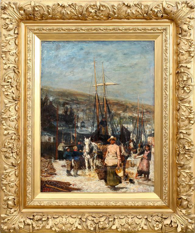 JOHN ROBERTSON REID, olja på duk, sign.