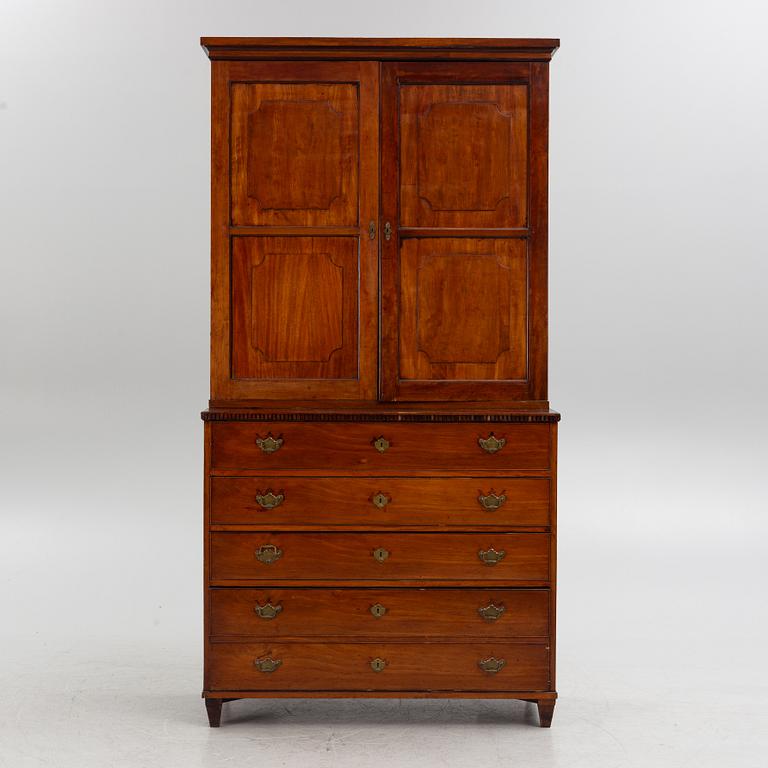 A 19th century cabinet.