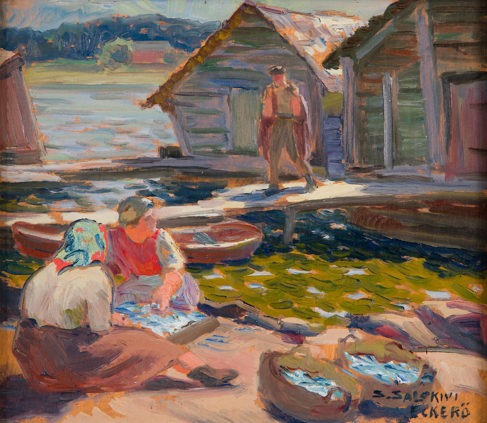 Santeri Salokivi, Eckerö.