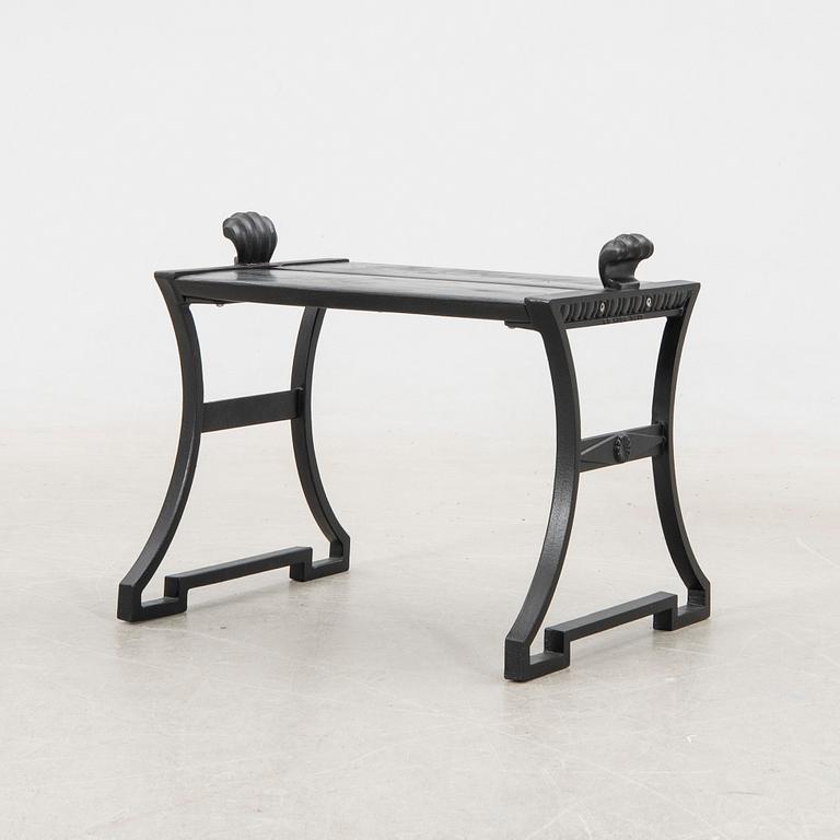 Folke Bensow, BENCH /STOOL, "Sneckan", Byarums Bruk, 1900s/2000s.