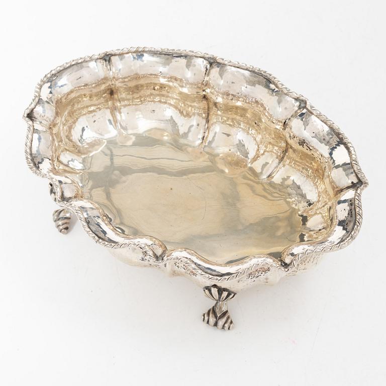 An Italian silver bowl, mid-20th century.