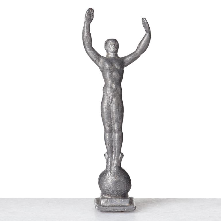 Nils Fougstedt, NILS FOUGSTEDT, a set of four pewter items, Svenskt Tenn, Sweden ca 1928.