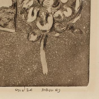 ENDRE NEMES, litografi, signerad och numrerad 2/50.