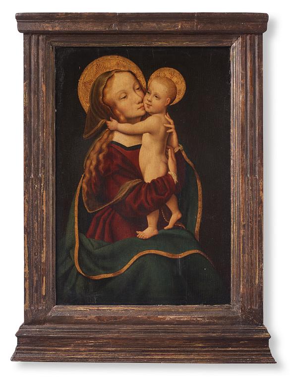 Albrecht Dürer Follower of, The Madonna and the Child.