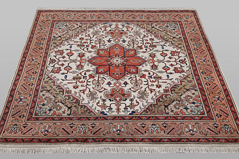 A rug, Ardebil, ca 206 x 204 cm.