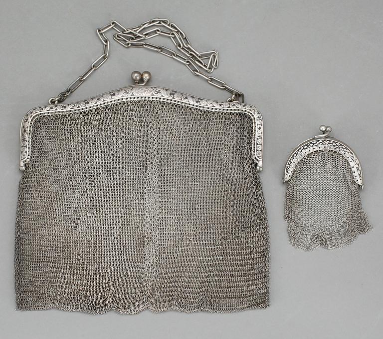 PARTI SILVER, 4 delar, ca 1920-tal.