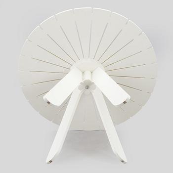 Alvar & Aino Aalto, trädgårdsmöblemang, 5 delar, "Aurinko"-serien, Artek, 2000-tal.