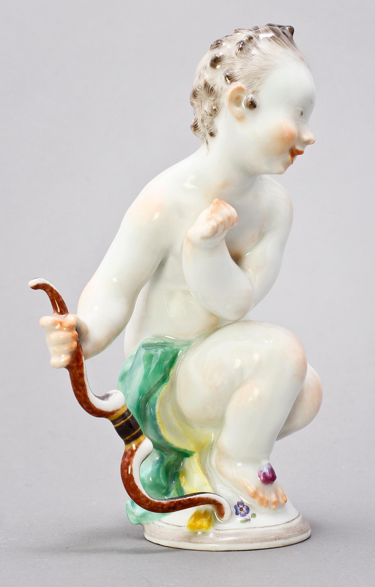 FIGURIN, porslin, Meissen, 1900-tal.