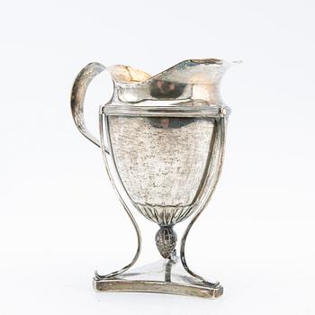 Cream jug, silver, 1806.