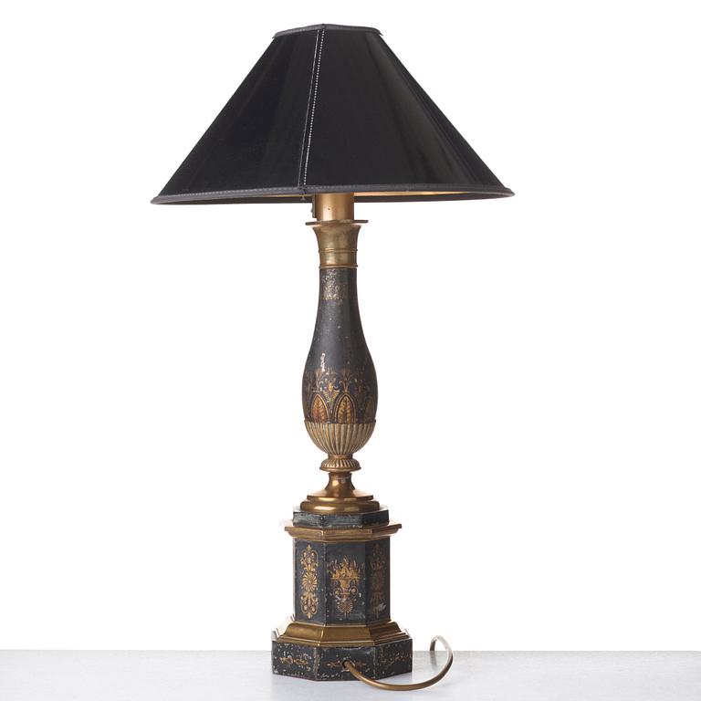 BORDSLAMPA, Frankrike, 1840-tal.