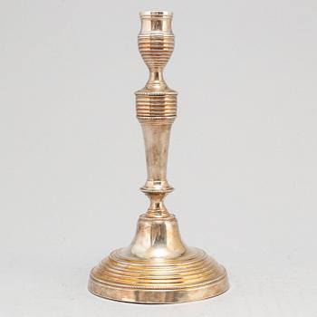 A late 18th century Louis XVI candlestick.