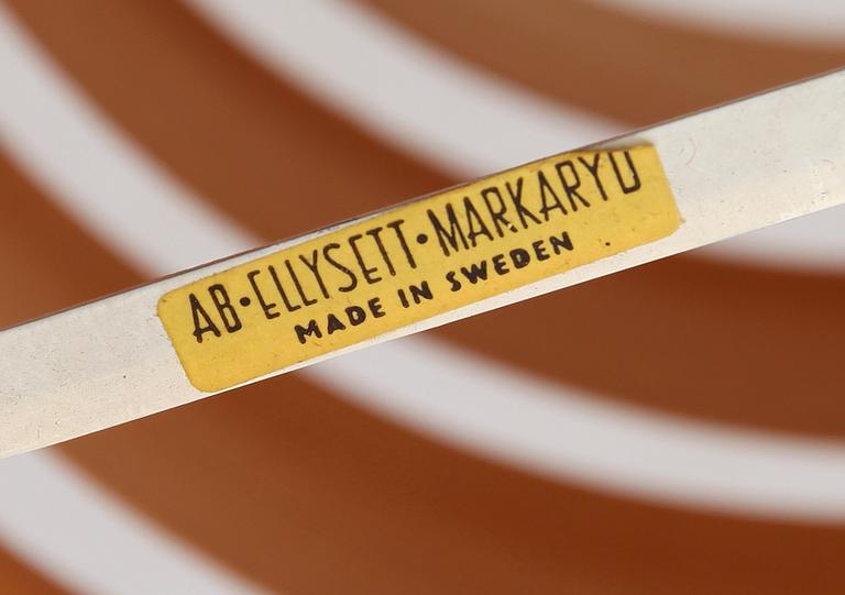 TAKLAMPA, Hans-Agne Jakobsson för AB Ellysett Markaryd. Höjd ca 38 cm.