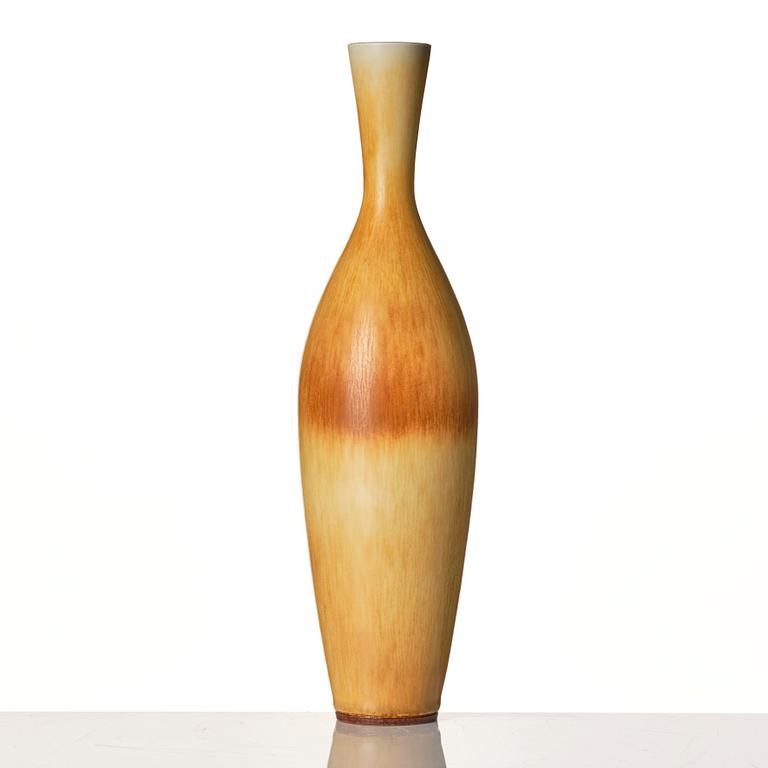 Berndt Friberg, a stoneware vase, Gustavsberg studio, Sweden 1961.