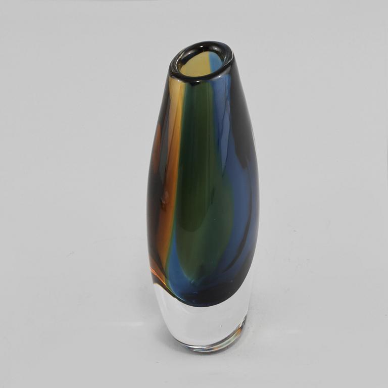 VAS, glas, Vicke Lindstrand, Kosta, 1900-talets andra hälft.