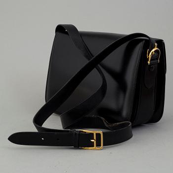 A Céline leather handbag.