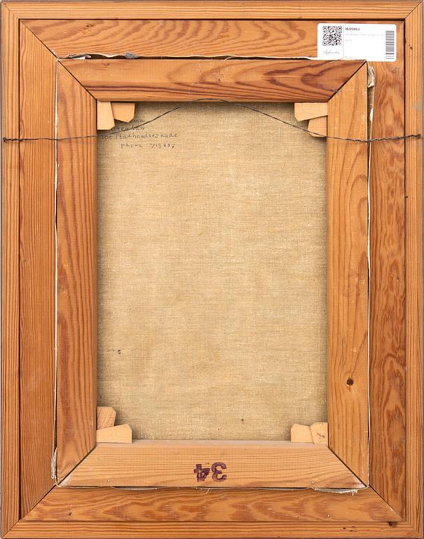 Wim Bosma, Harbour view with lighthouse.