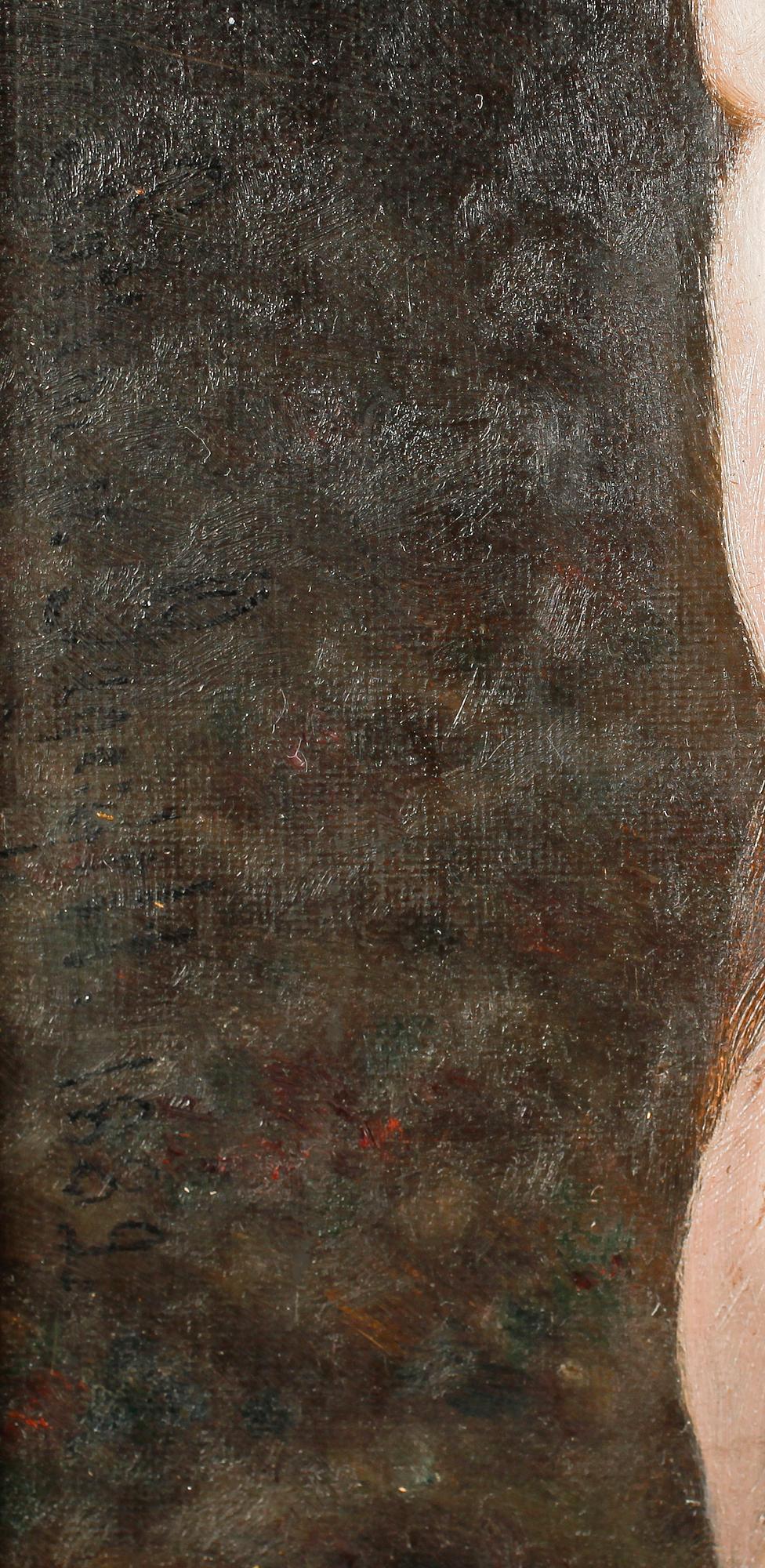 LOTTEN VON GEGERFELT, olja på duk, signerad och daterad 1882.